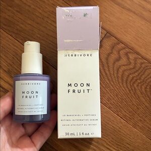 HERBIVORE Bakuchiol Retinol Alternative Smoothing Serum Note wear to box